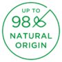 Un 98% de ingredientes naturales